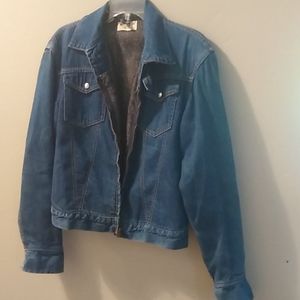 Vintage lined Montgomery ward Jean jacket